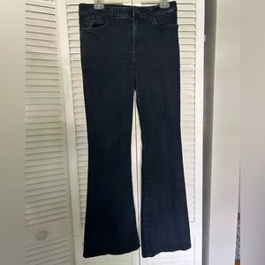 Flare Dark Rinse Jeans